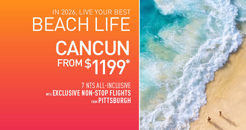 Pittsburgh to Cancun Deals