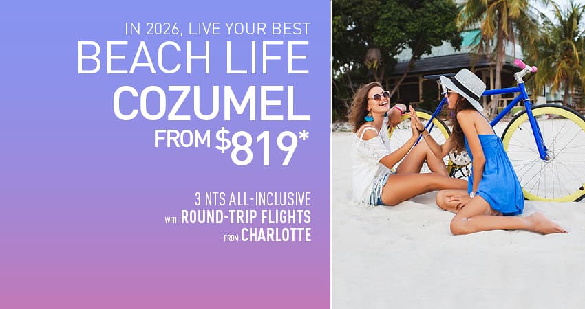 Charlotte to Cozumel Deals