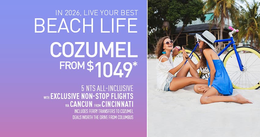 Columbus to Cozumel Deals