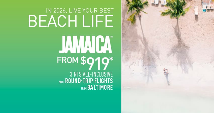 Baltimore to Jamaica Deals