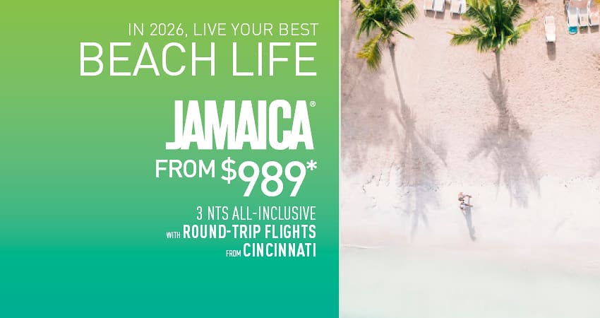 Cincinnati to Jamaica Deals