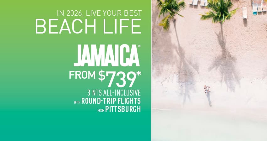 Pittsburgh to Jamaica Deals