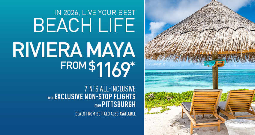 Buffalo to Riviera Maya Deals