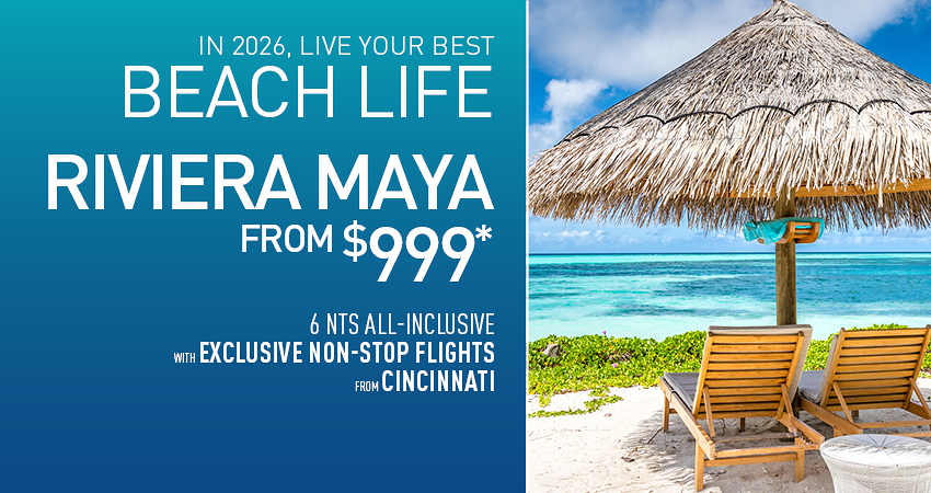 Cincinnati to Riviera Maya Deals