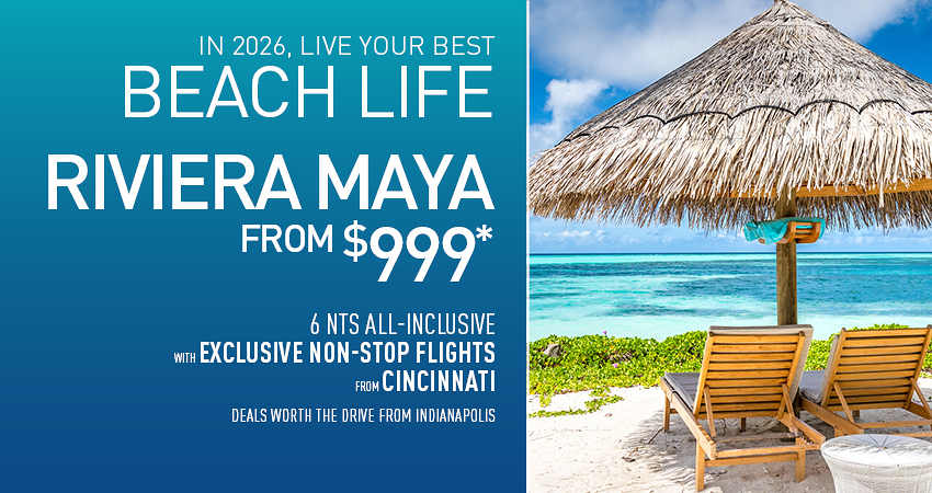 Indianapolis to Riviera Maya Deals
