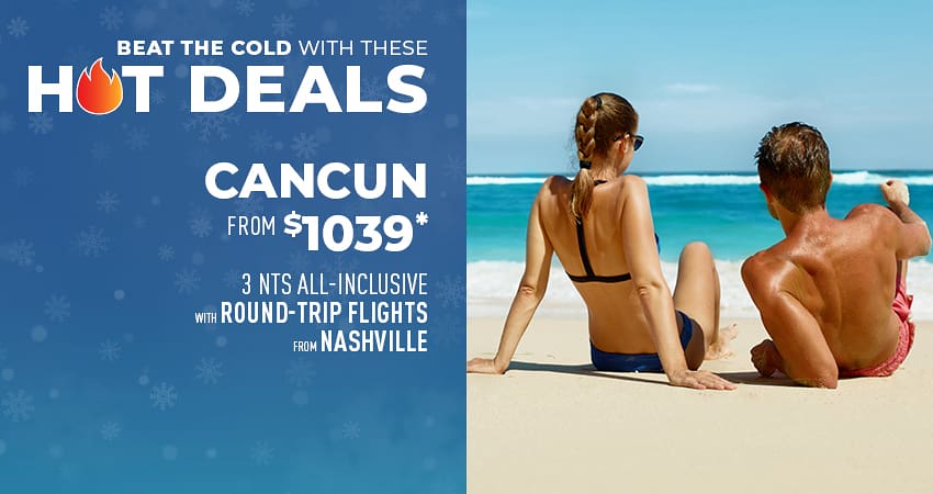 Nashville to Cancun Deals