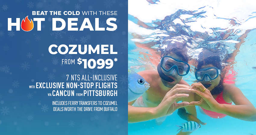 Buffalo to Cozumel Deals