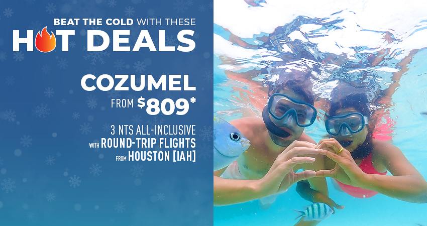 Houston to Cozumel Deals