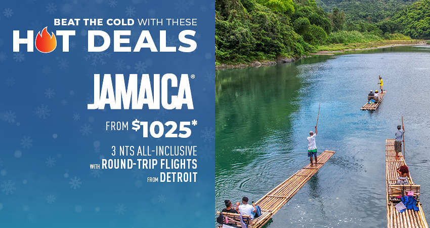 Detroit to Jamaica Deals