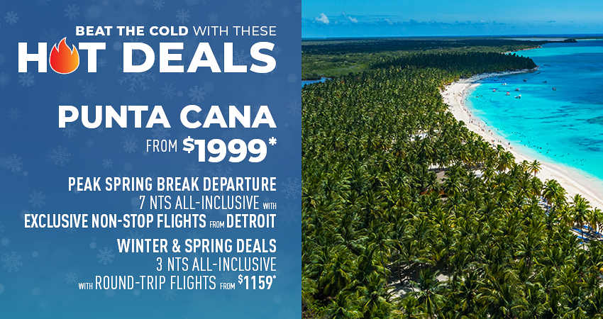 Detroit to Punta Cana Deals