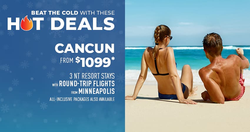 Minneapolis to Cancun Deals