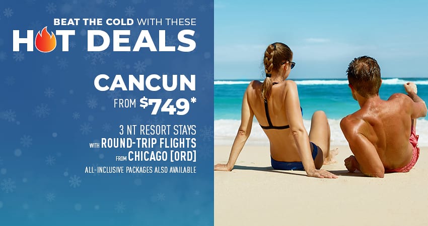 Chicago to Cancun Deals