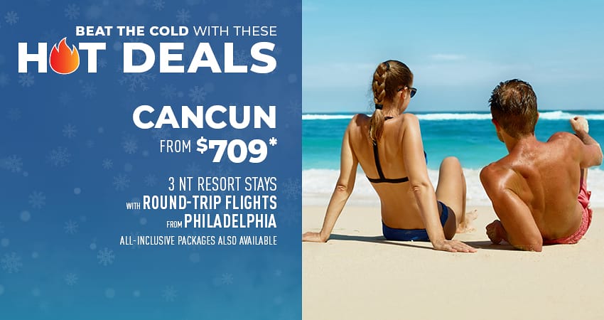 Philadelphia to Cancun Deals
