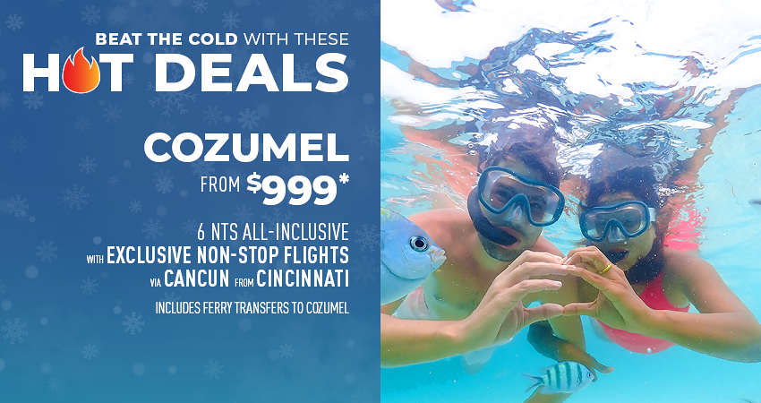 Cincinnati to Cozumel Deals