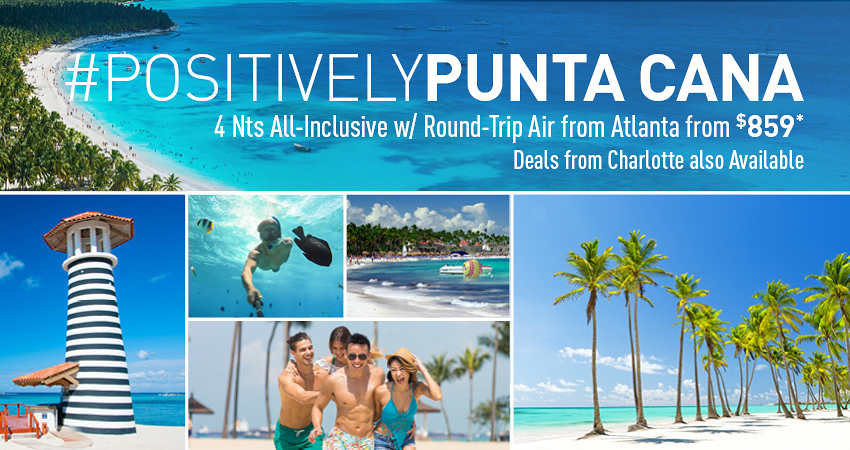 Atlanta or Charlotte to Punta Cana Deals