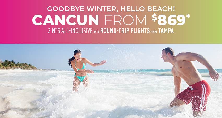 Tampa to Cancun Deals