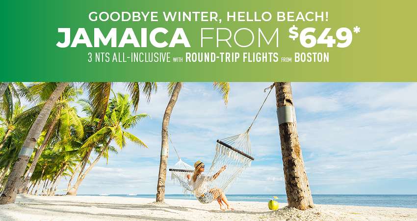 Boston to Jamaica Deals