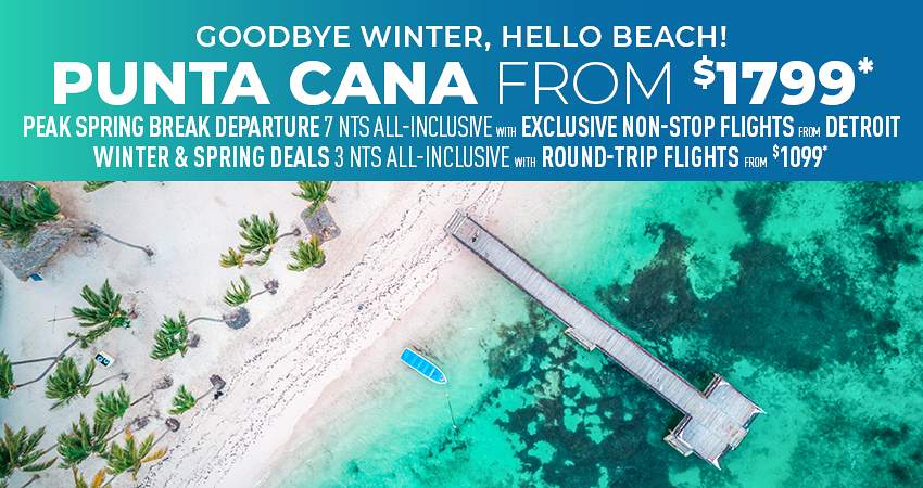 Detroit to Punta Cana Deals