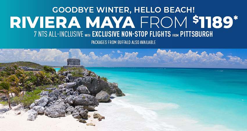 Buffalo to Riviera Maya Deals