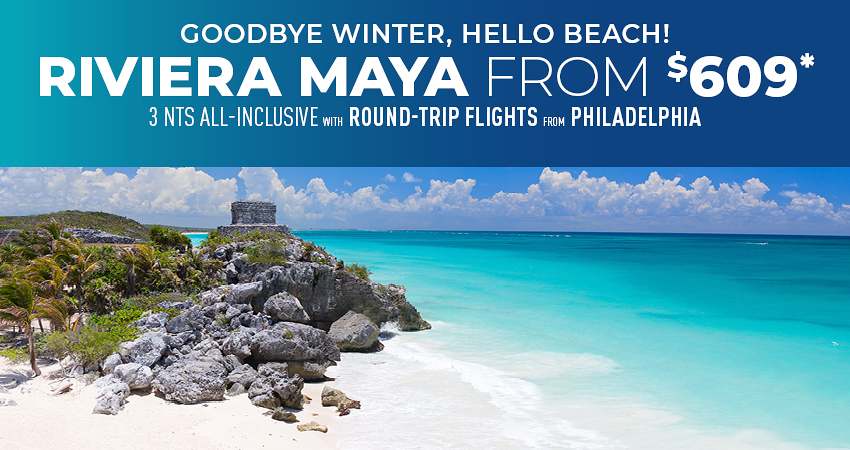 Philadelphia to Riviera Maya Deals