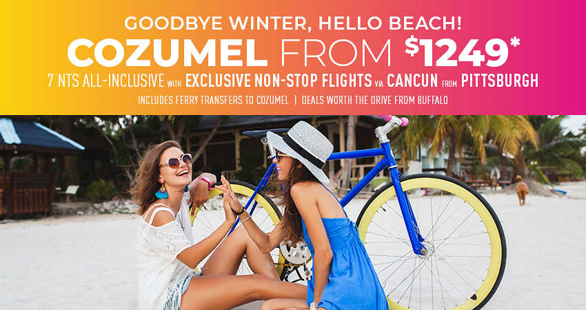 Buffalo to Cozumel Deals