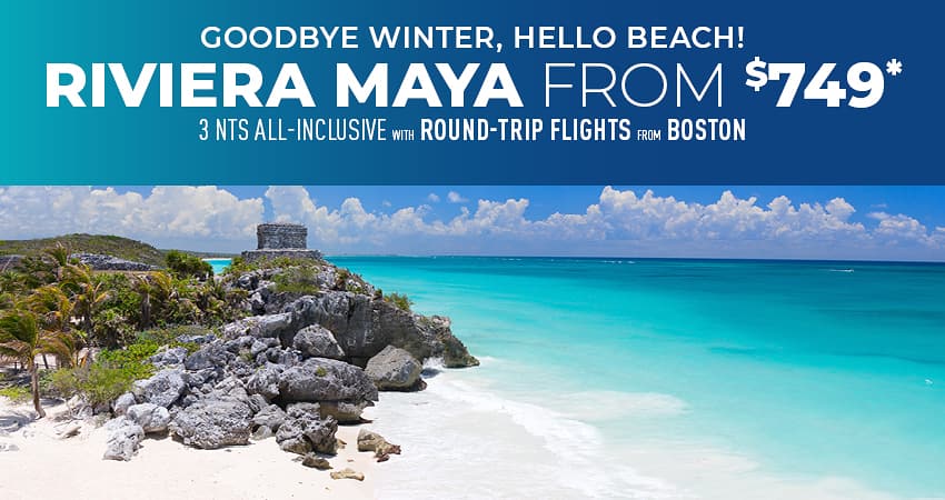 Boston to Riviera Maya Deals