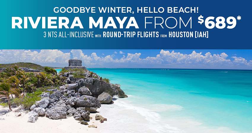 Houston to Riviera Maya Deals