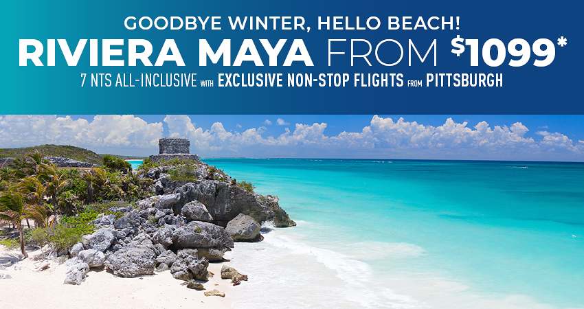Pittsburgh to Riviera Maya Deals
