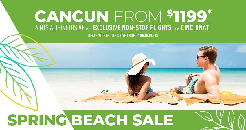Indianapolis to Cancun Deals
