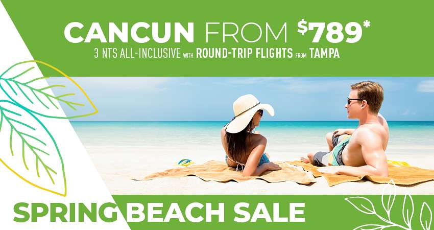 Tampa to Cancun Deals