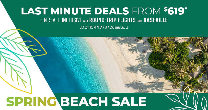 Atlanta or Nashville Last Minute Deals
