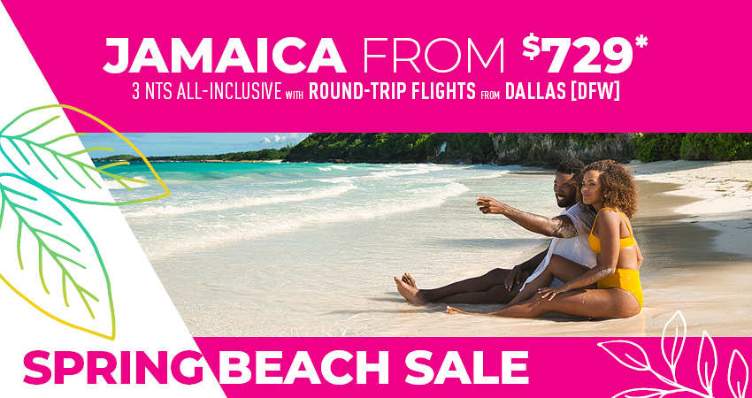 Dallas to Jamaica Deals