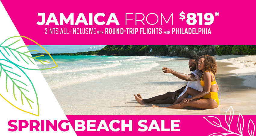 Philadelphia to Jamaica Deals