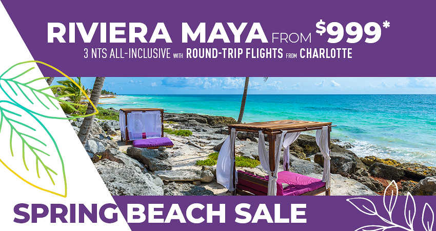 Charlotte to Riviera Maya Deals