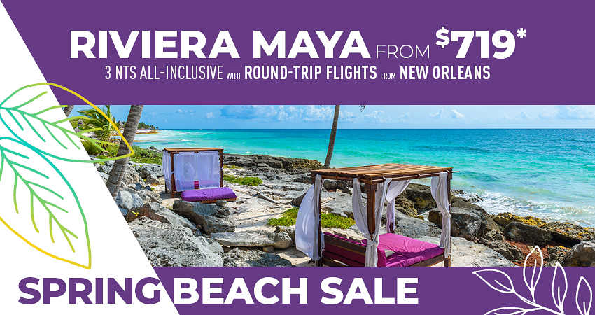 New Orleans to Riviera Maya Deals