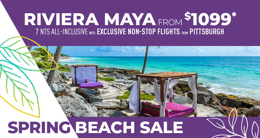 Pittsburgh to Riviera Maya Deals