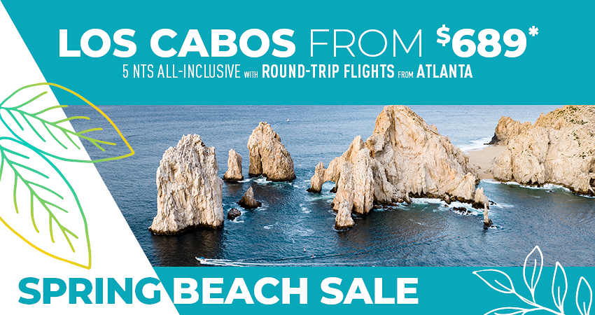 Atlanta or Nashville to Los Cabos Deals