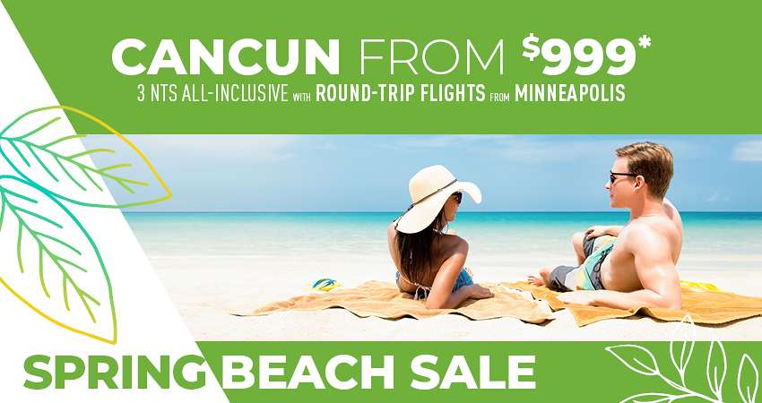 Minneapolis to Cancun Deals