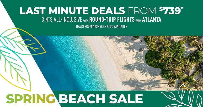 Atlanta or Nashville Last Minute Deals