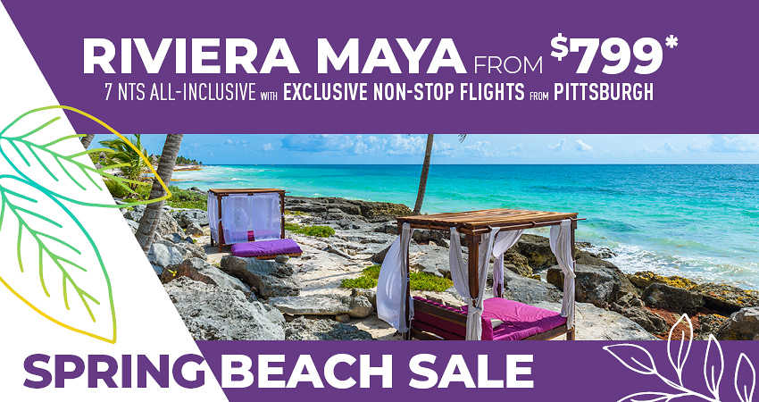 Pittsburgh to Riviera Maya Deals