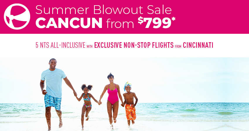 Cincinnati to Cancun Deals