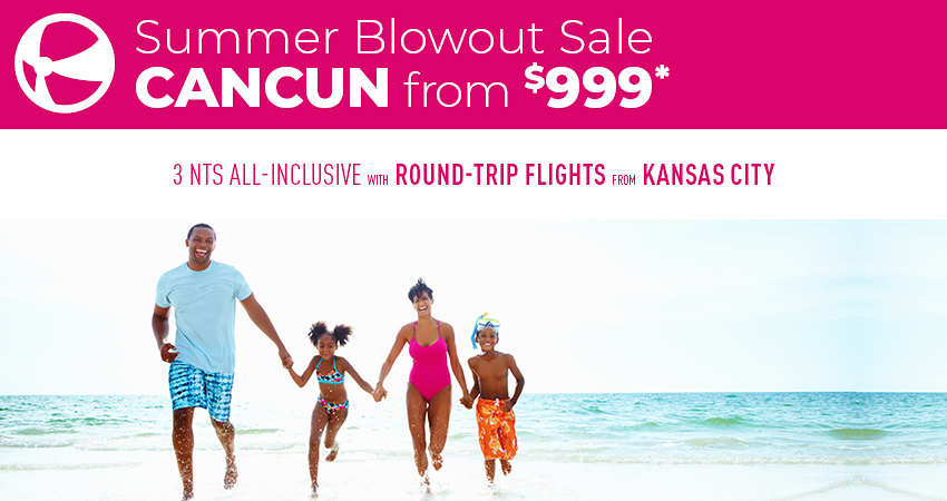 Kansas City to Cancun Deals
