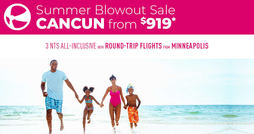 Minneapolis to Cancun Deals
