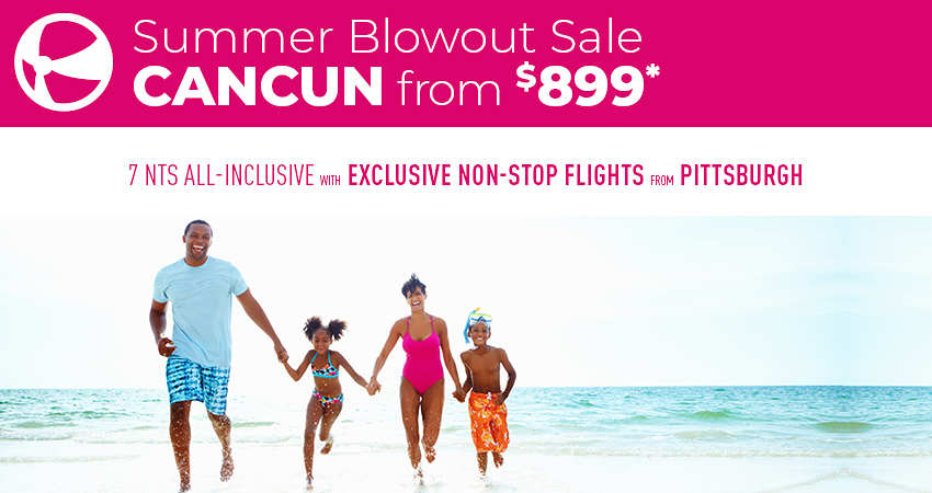 Pittsburgh to Cancun Deals