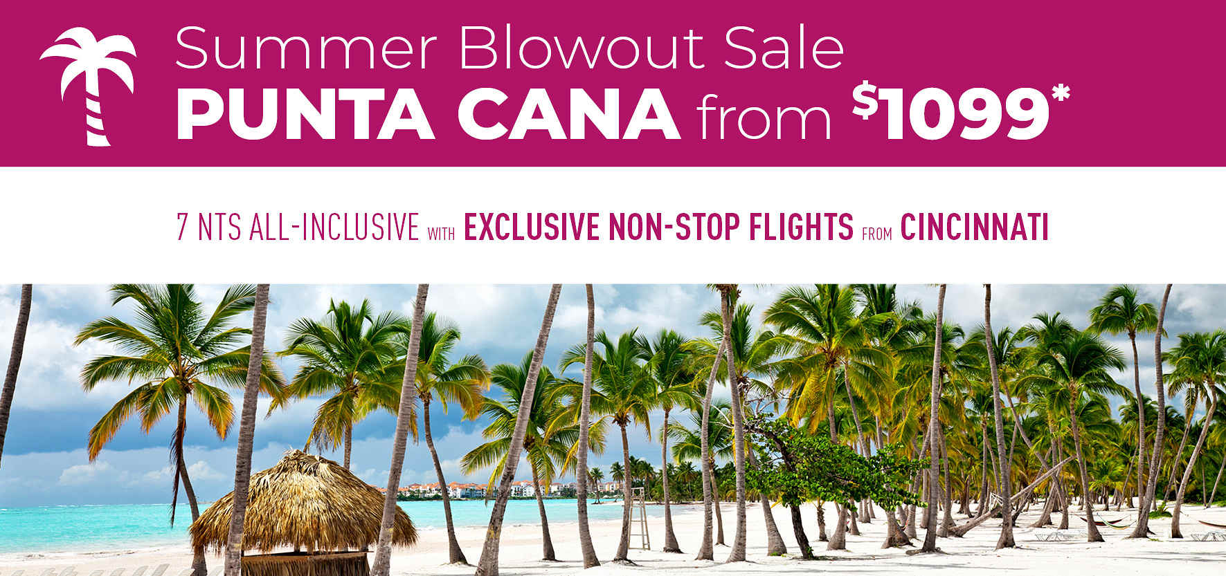 Cincinnati to Punta Cana Deals
