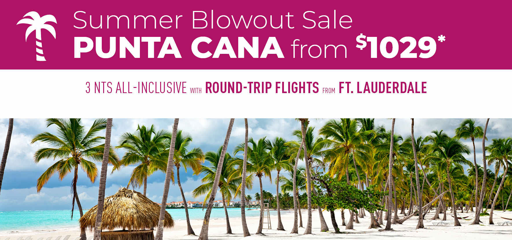 Ft. Lauderdale to Punta Cana Deals