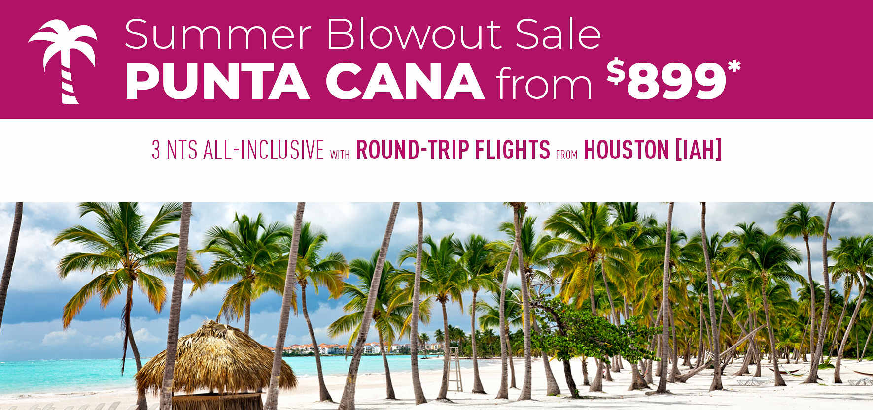Houston to Punta Cana Deals