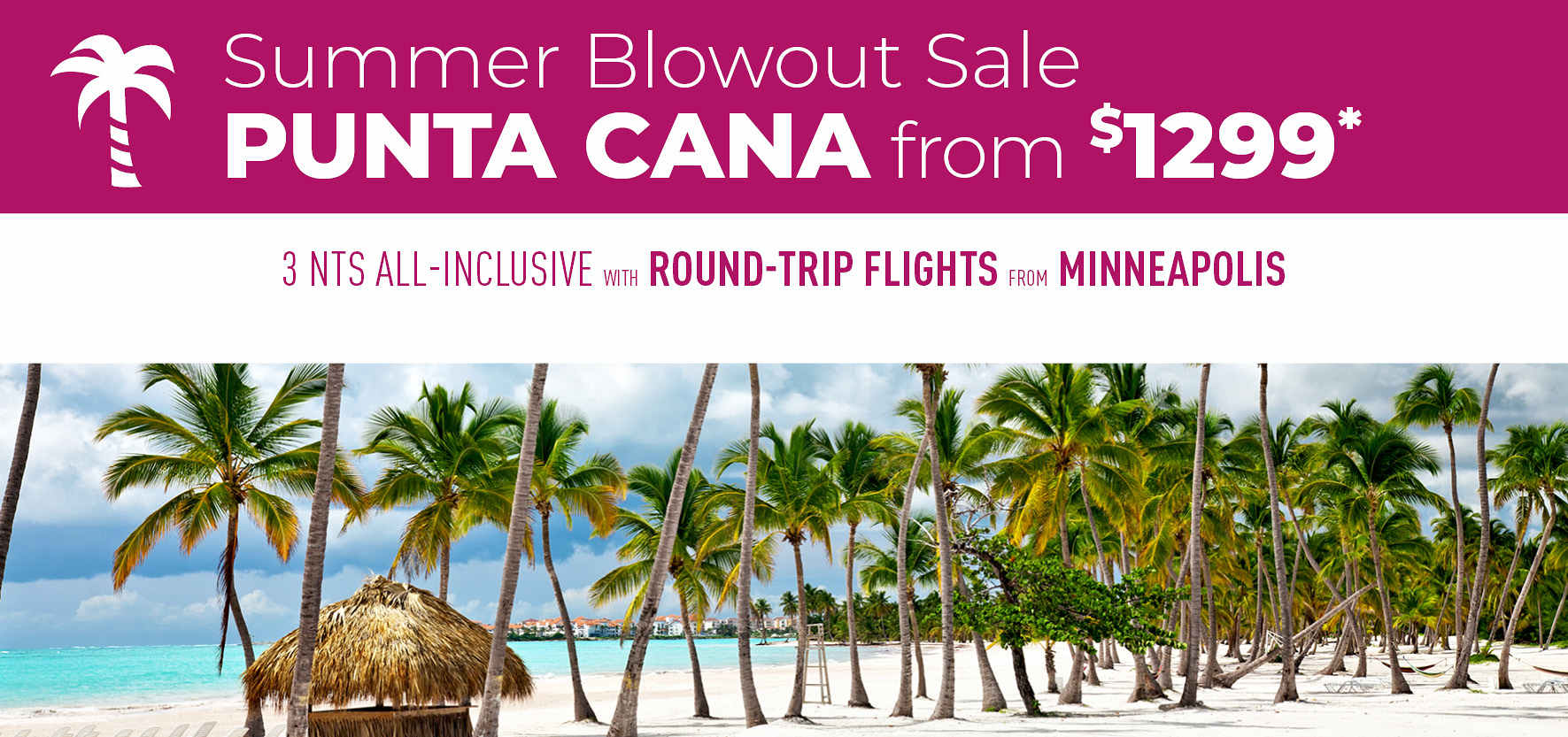 Minneapolis to Punta Cana Deals