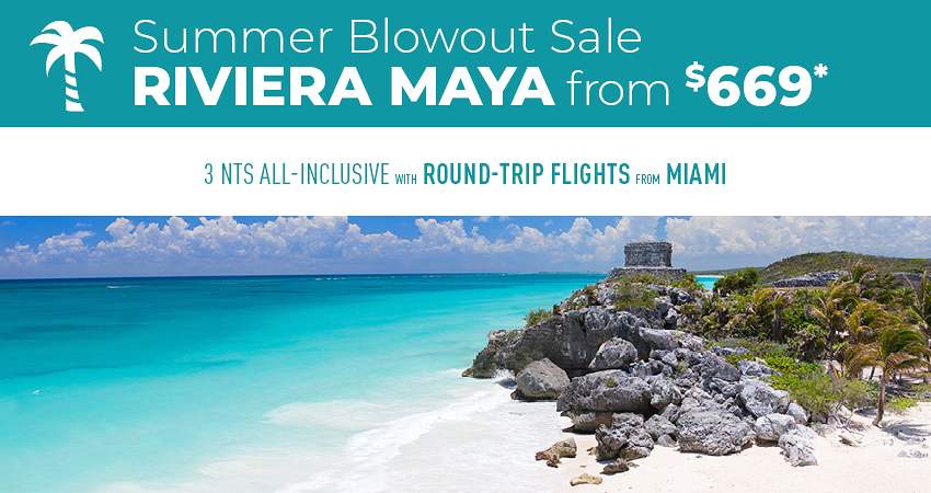 Miami to Riviera Maya Deals