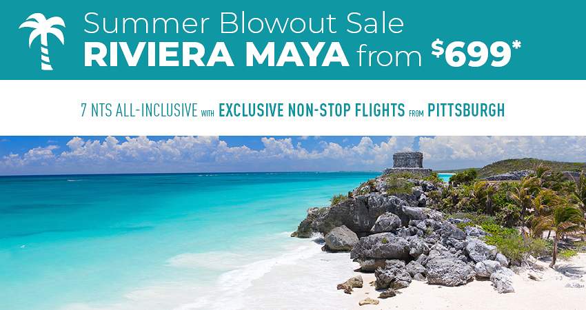 Pittsburgh to Riviera Maya Deals
